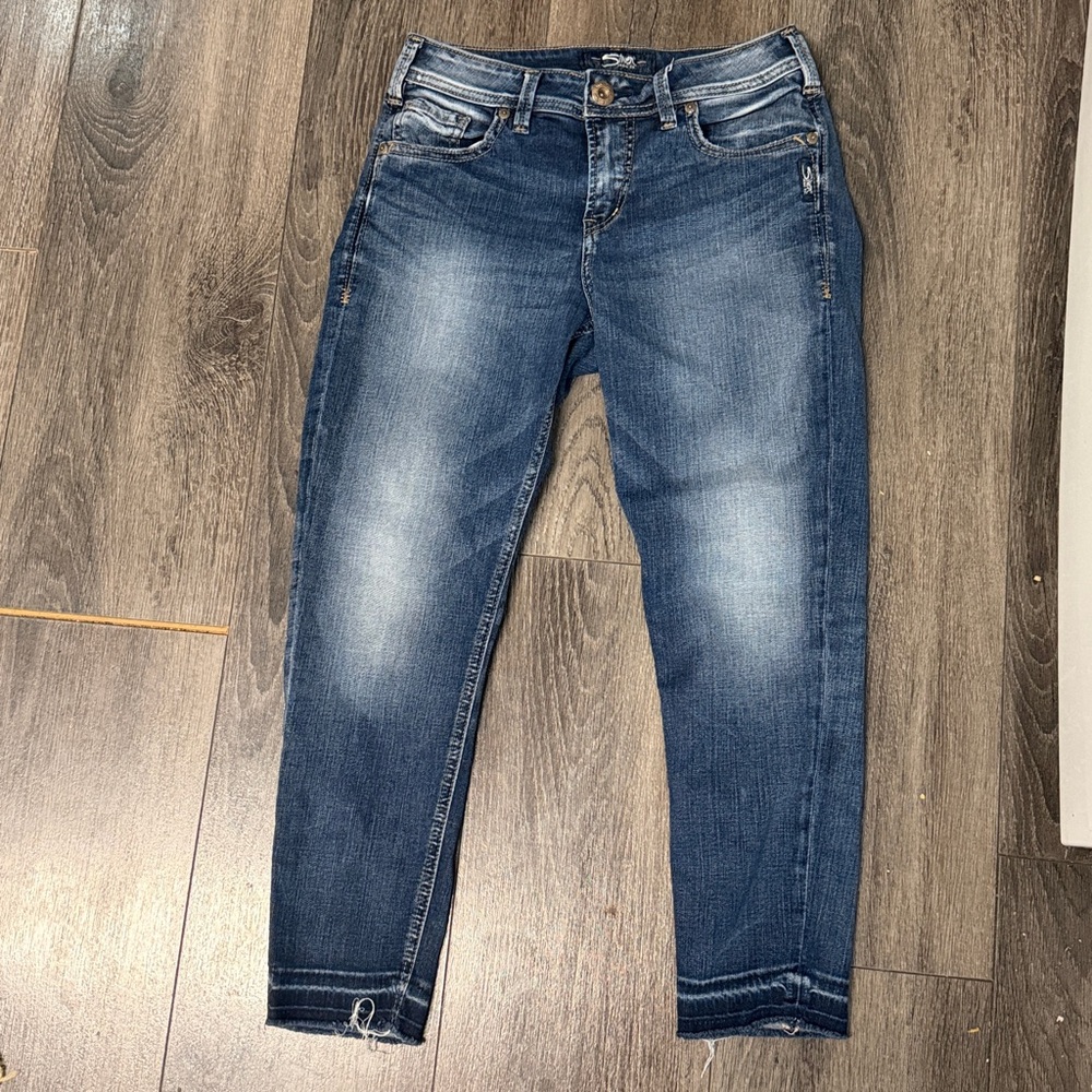 Silver Jeans Co. Avery style Skinny Crop